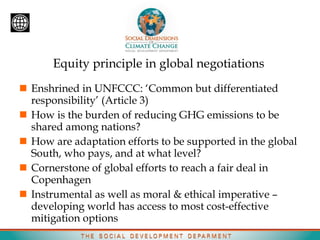 Social Dimensions of Climate Change | PPT