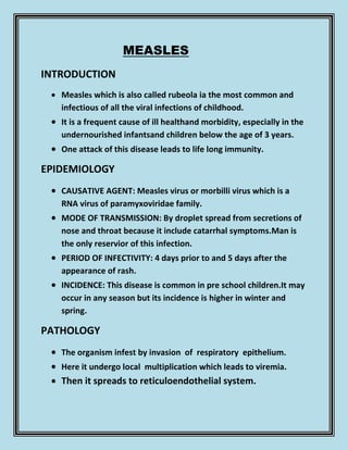 Measles | PDF