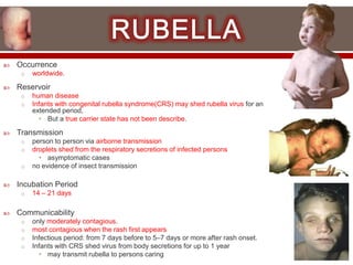 Measles, mumps & rubella | PPTX