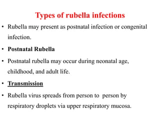 Measles, mumps, rubella | PPTX