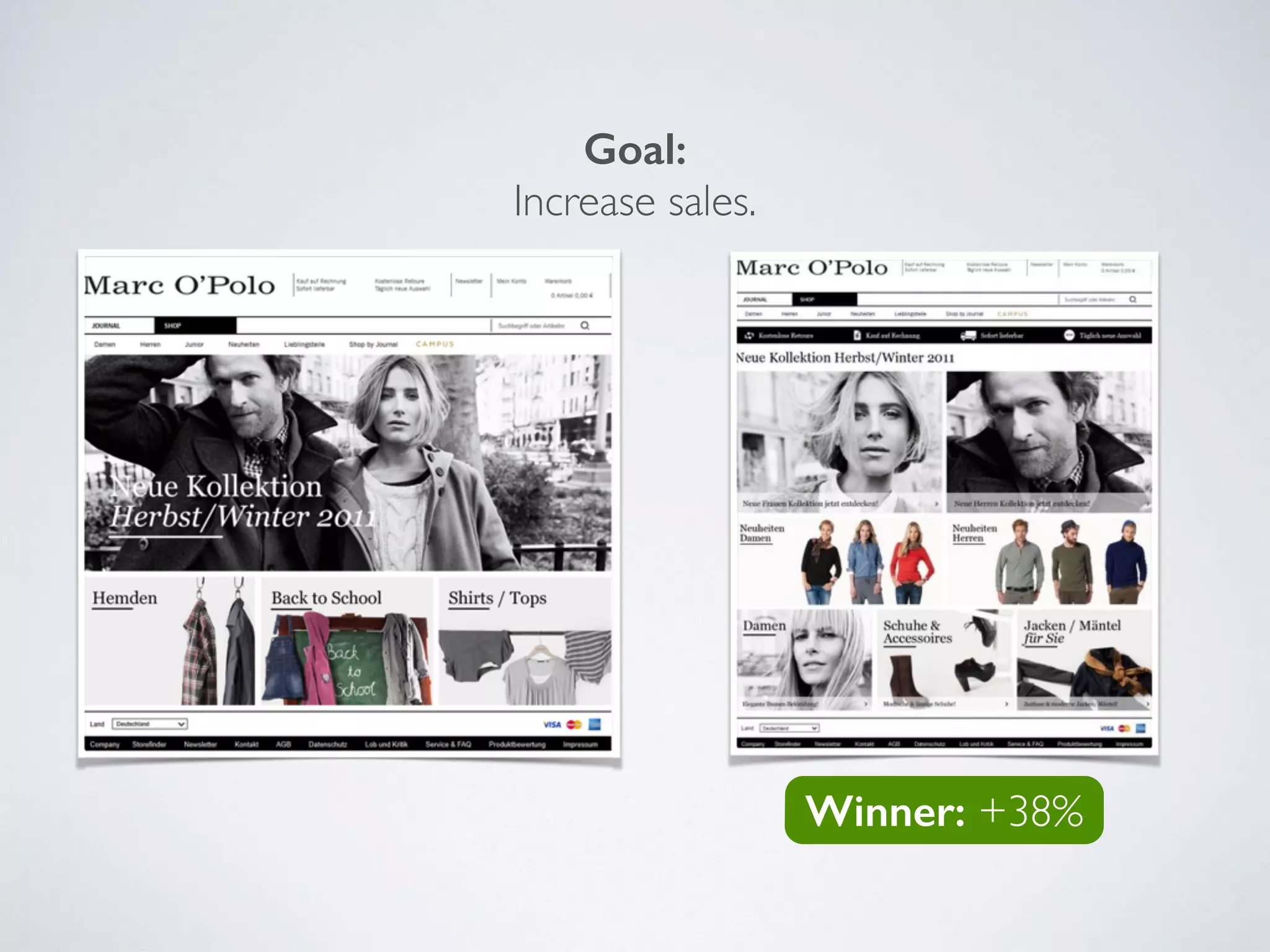 • A/B testing (also known as split testing) is a
method of comparing two versions against
each other to determine which one performs
better.
• Testing takes the guesswork out of
optimization and enables data-backed decisions
that shift business conversations from “we
think” to “we know.”
 