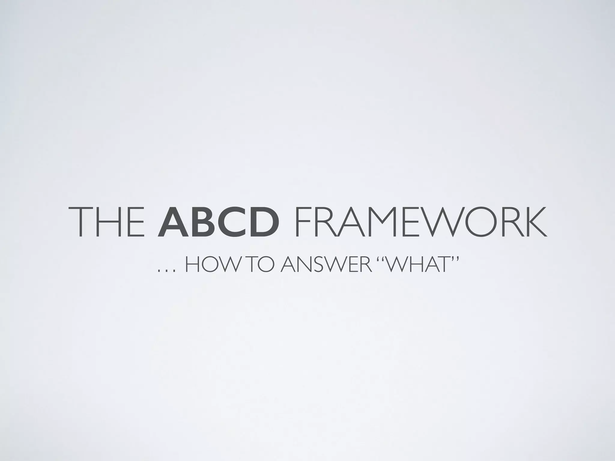 start with
WHY?
How great leaders inspire action: bit.ly/OX0t5a
 
