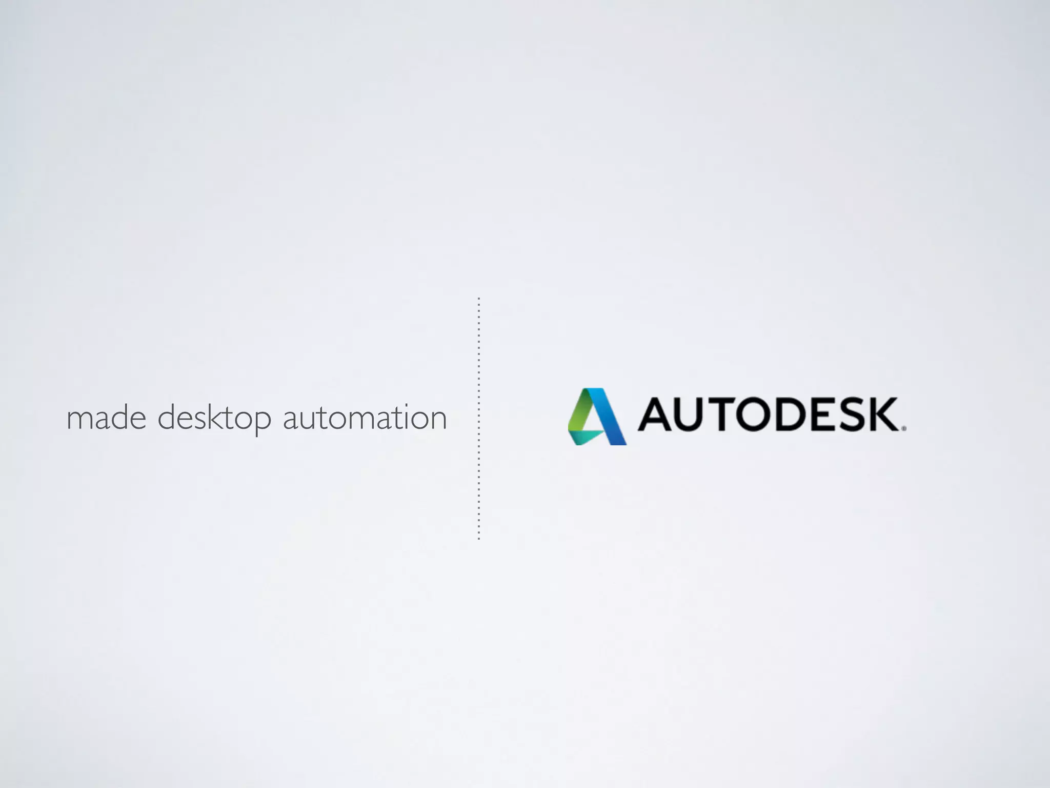 was a database company
 