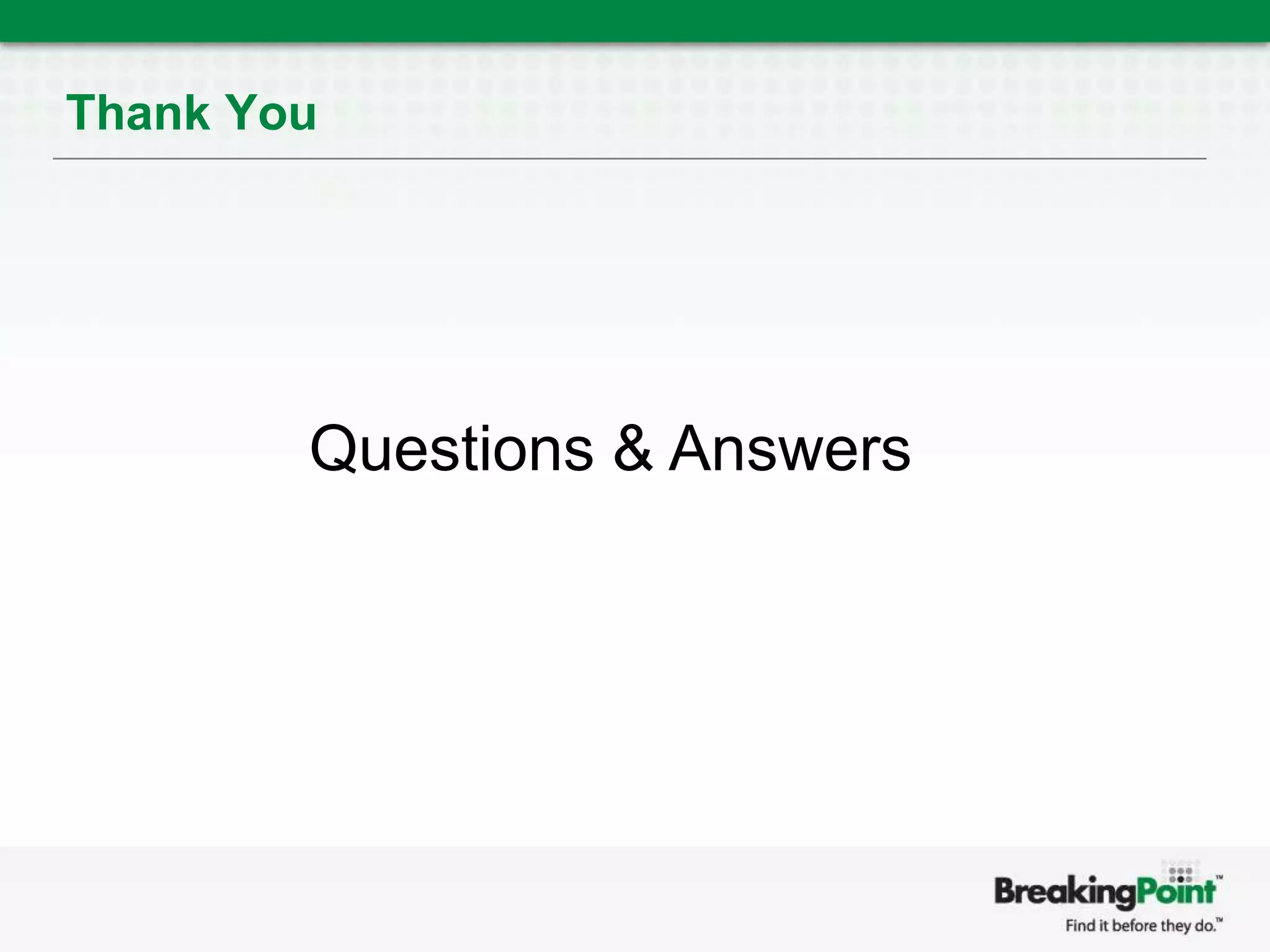 Attacks escalating; morphing to evade detection