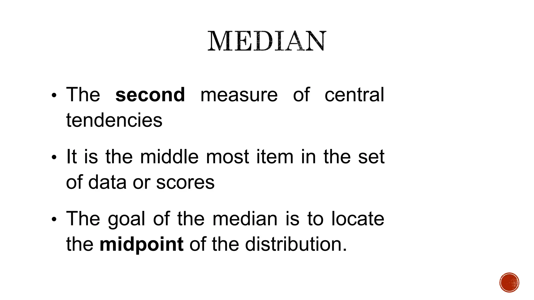 Measure-of-central-tendency-median.statistics | PPTX