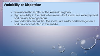 MEASURE-OF-VARIABILITY- for students. Ppt | PDF