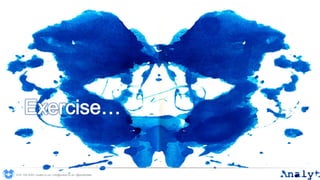 0191 704 2045 | analyt.co.uk | info@analyt.co.uk | @analytdata
 