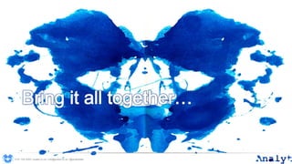 0191 704 2045 | analyt.co.uk | info@analyt.co.uk | @analytdata
 