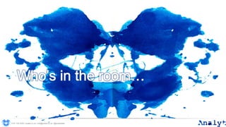 0191 704 2045 | analyt.co.uk | info@analyt.co.uk | @analytdata
 