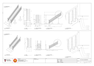 1
2
3
4
5
6
7
8
9
10
11
12
13
14
15
16
17
4913
1225
3735
235
620
1719
100095
2940
1140250
1625
98095
1291
160
5160
27595
38161080150
620
1
2
3
4
5
6
7
8
9
10
11
12
3713
1050
3296
1056
130
350
1530
1220
95
1050
1752
1220
95
95
2940
1056350130
240
2828
95
95
2840
3820
04
SECTION DETAIL
05
ISONOMETRIC
04
SECTION DETAIL
05
ISONOMETRIC
01
PLAN
03
SIDE ELEVATION
02
FRONT ELEVATION
01
PLAN
03
SIDE ELEVATION
02
FRONT ELEVATION
SCALE 1 : 25
SC05
STAIRCASE 05
SCALE 1 : 25
SC06
STAIRCASE 06
SCALE 1:25 SCALE 1:25 SCALE 1:25
SCALE 1:25 SCALE 1:25 SCALE 1:25
SCALE 1:5
SCALE 1:5
20 x 200 FLOOR BOARD
180 x 180 H.W. BEAM
190 x 130 H.W. BEAM
STARTING DATE
DATE
SCALE
CHECKED BY
20.01.2017
06.03.2017
AS SHOWN
ALLEN
MR. KHAIROOL
TRM'S MEMBERS
STAIRCASE DETAILS 1
PROJECT TITLE
MEASURED BY
DRAWN BY
ARC 1215
METHODS OF DOCUMENTATION AND
MEASURED DRAWING ON
ROYAL MUSEUM KEDAH, LOT 82, SEKSYEN 16
ALOR STAR, KOTA SETAR, KEDAH
DRAWING TITLE NOTE
2017/ ARC1215/ RMUZKEDAH
D 16
31
DRAWING NO.
SHEET NO.
20 x 200 FLOOR BOARD
180 x 180 H.W. BEAM
190 x 130 H.W. BEAM
 