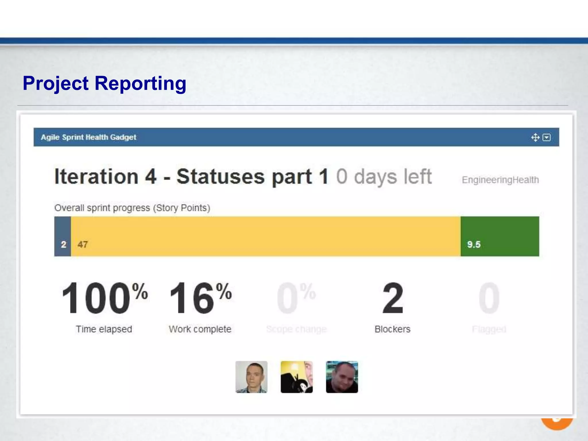 » Time Reporting
Project Reporting
 
