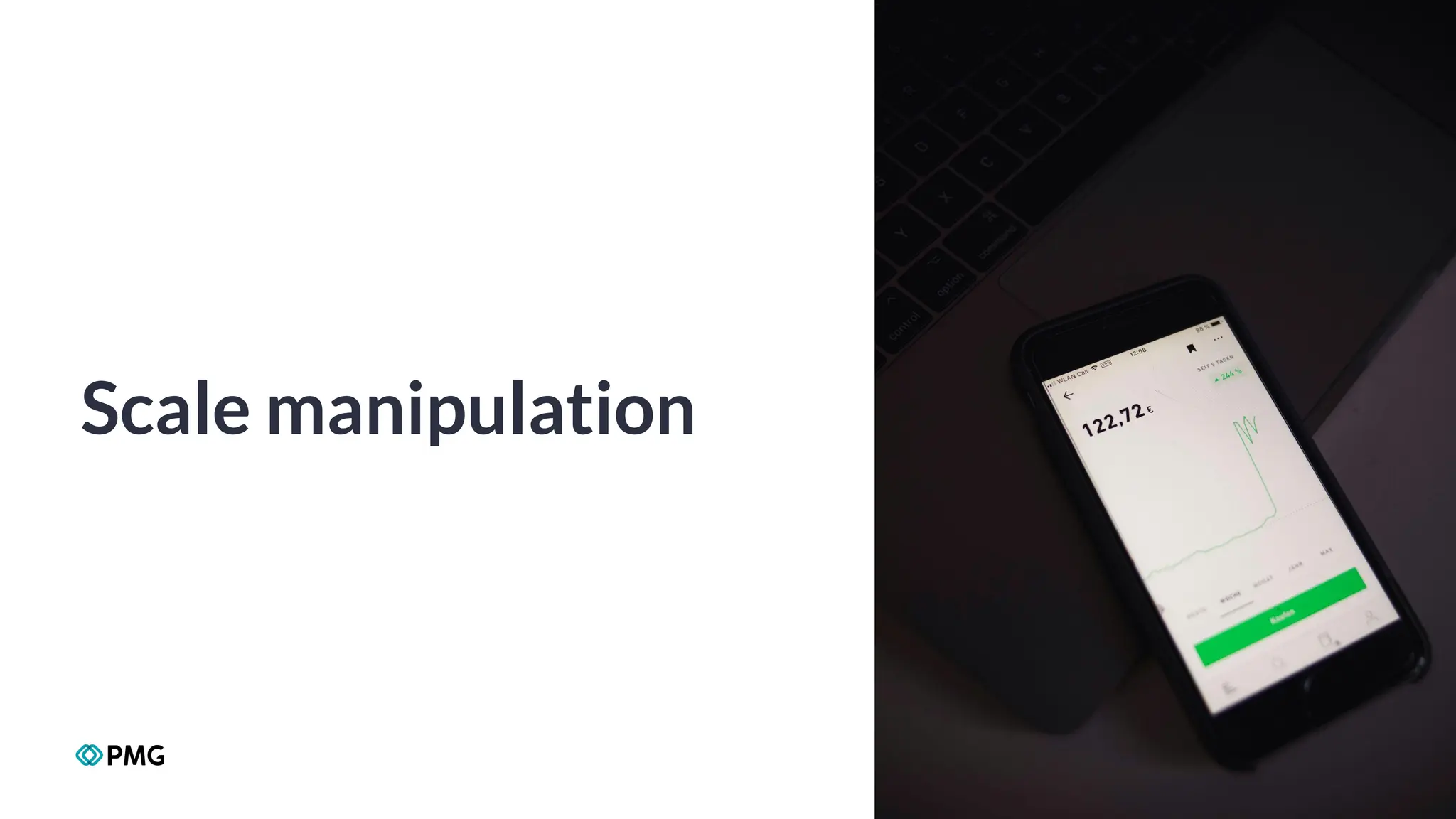 Copyright 2024 PMG Worldwide LLC. All rights Reserved
23
Scale manipulation
 