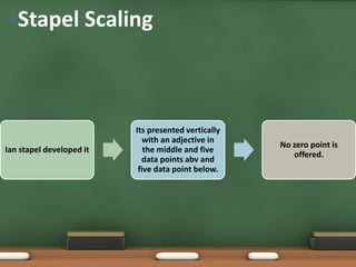 Measurement and Scaling | PPTX