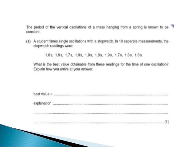 Igcse Physics Measurement