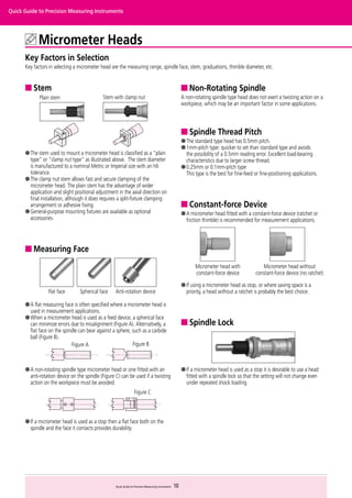 Precision Measuring Tool Chart.pdf Measurement | PDF