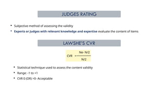 Levels of Measurement and Validity in Behavioural and Social Science ...