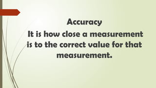 Measurement - Accuracy and Precission.pptx