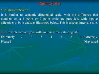 Measurement scaling | PPT