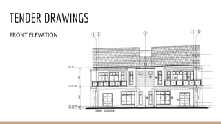 TENDER DRAWINGS
FRONT ELEVATION
 