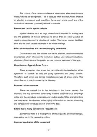 Measurement and instrumentation | PDF