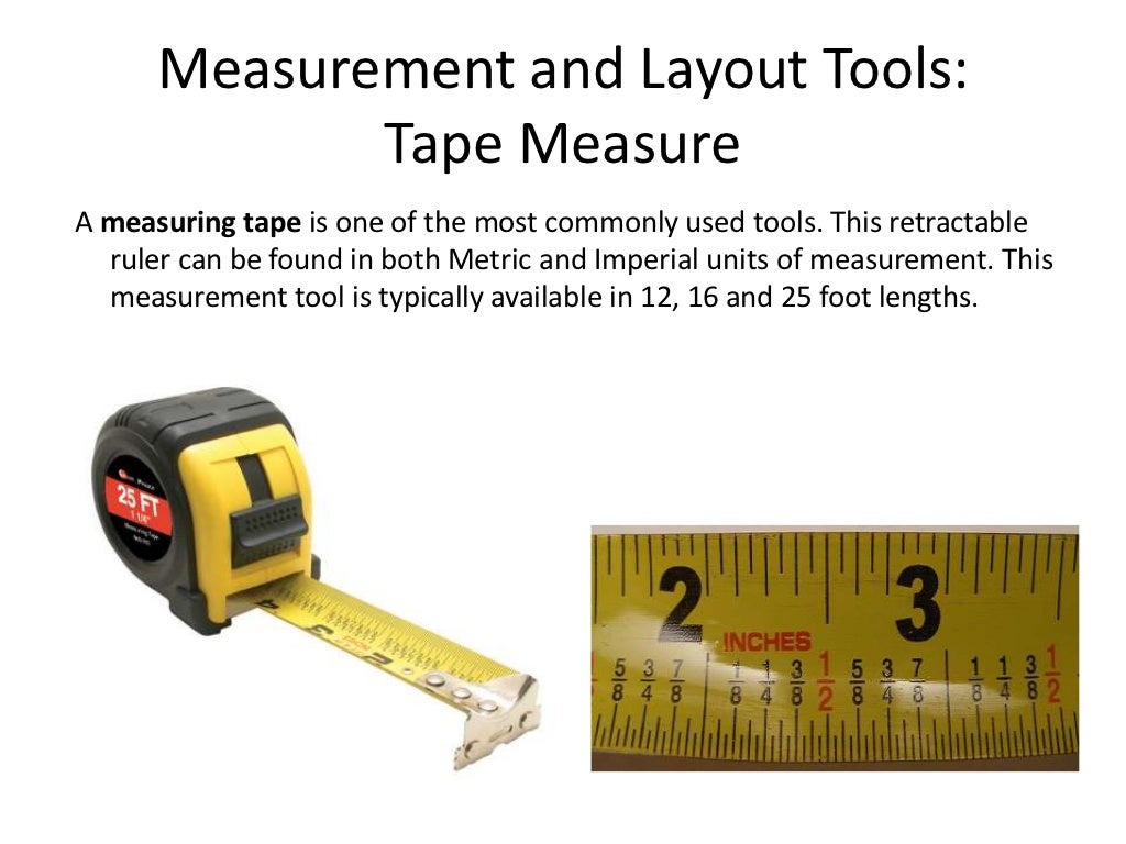 Measurement and layout tools revised