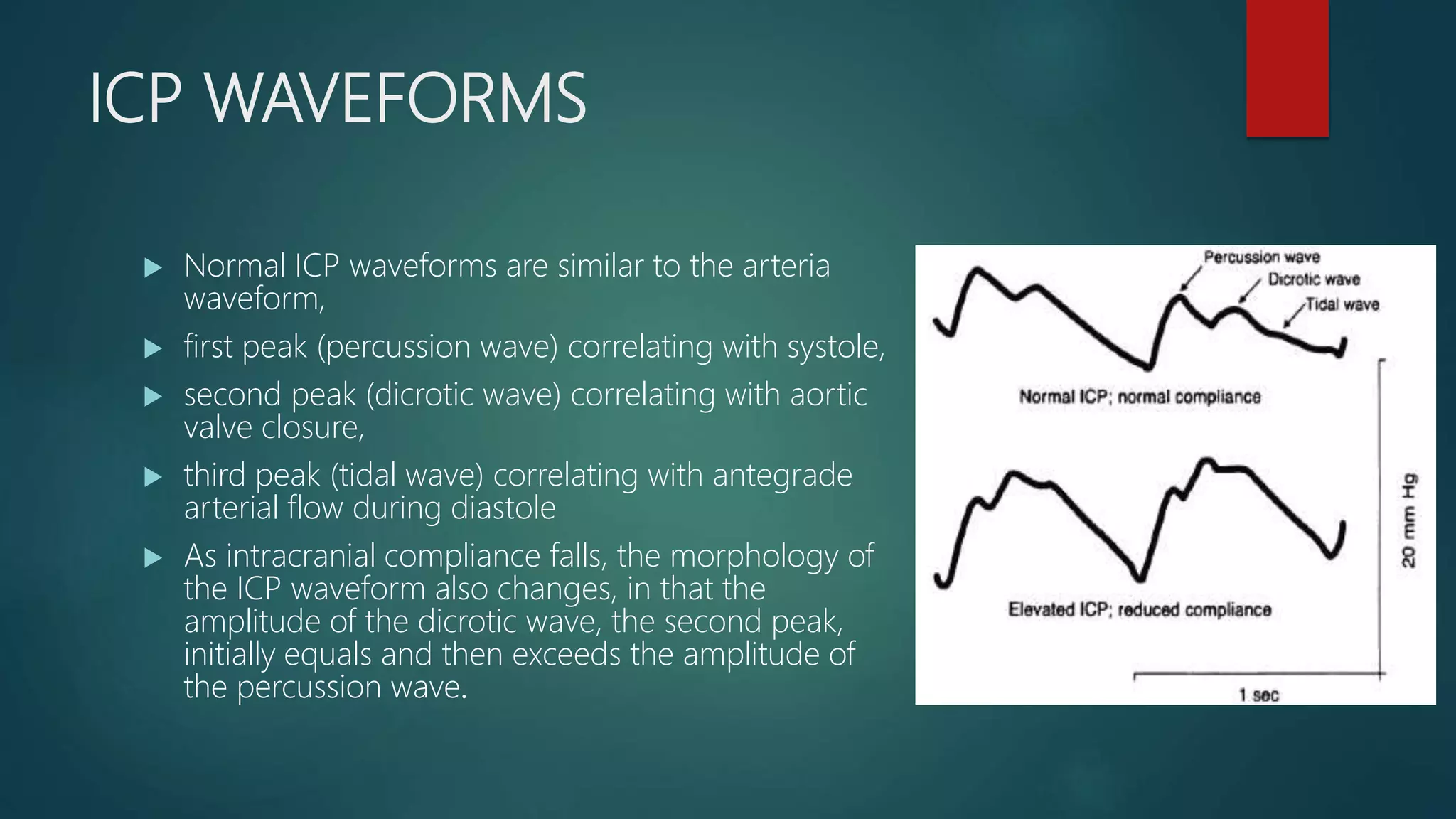 Measurement and management of increased intracranial pressure | PPTX