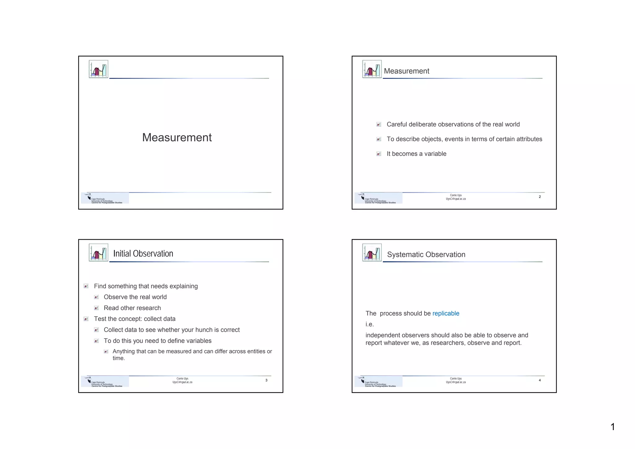 Measurement and measurement scales | PPT