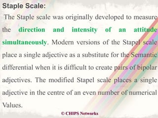 Staple Scale Example Measurement and scaling | PPSX