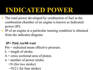 Ip Indicated Power Measurementandtestingoficengine 160410092948 | PPTX