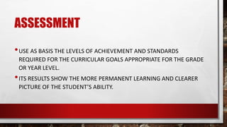 Measurement, assessment, and evaluation in outcome based education | PPTX