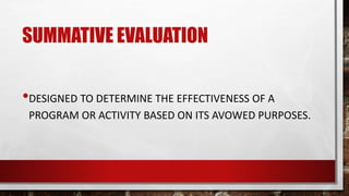 Measurement, assessment, and evaluation in outcome based education | PPTX