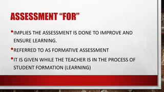 Measurement, assessment, and evaluation in outcome based education | PPTX