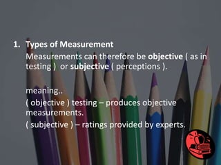 Measurement, assessment and evaluation in outcomes based education ...
