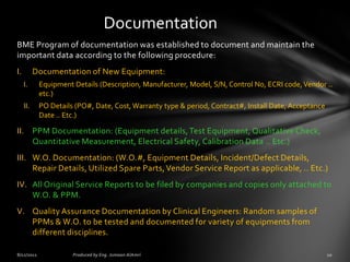 Measurement & calibration of medical equipments | PPTX