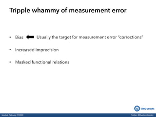 Measurement error in medical research | PDF