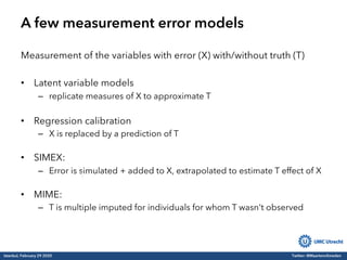 Measurement error in medical research | PDF