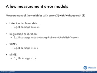 Measurement error in medical research | PDF