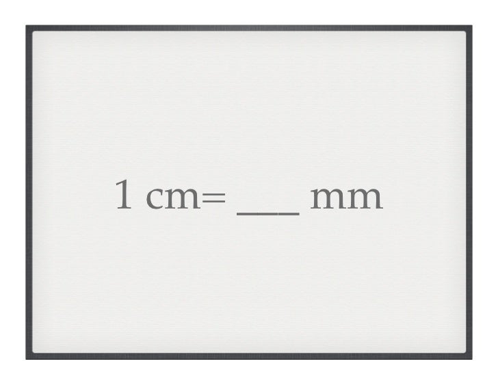 Measurement Facts