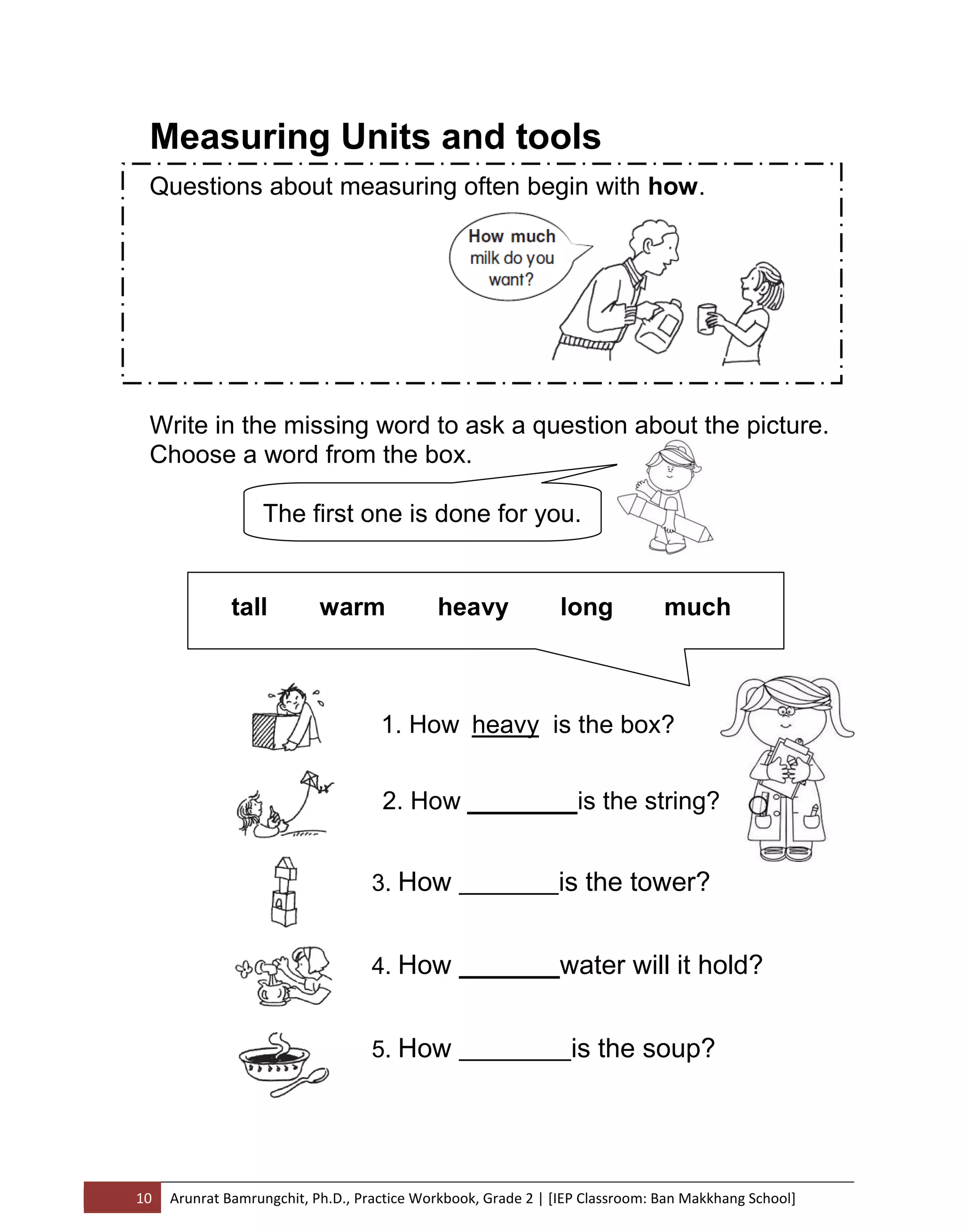 Measurement Grade 2 Pdf