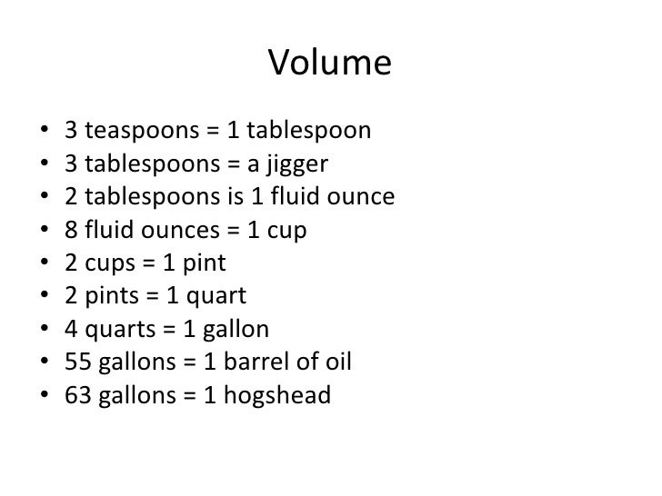 metric tablespoons 5 Introduction Measurement