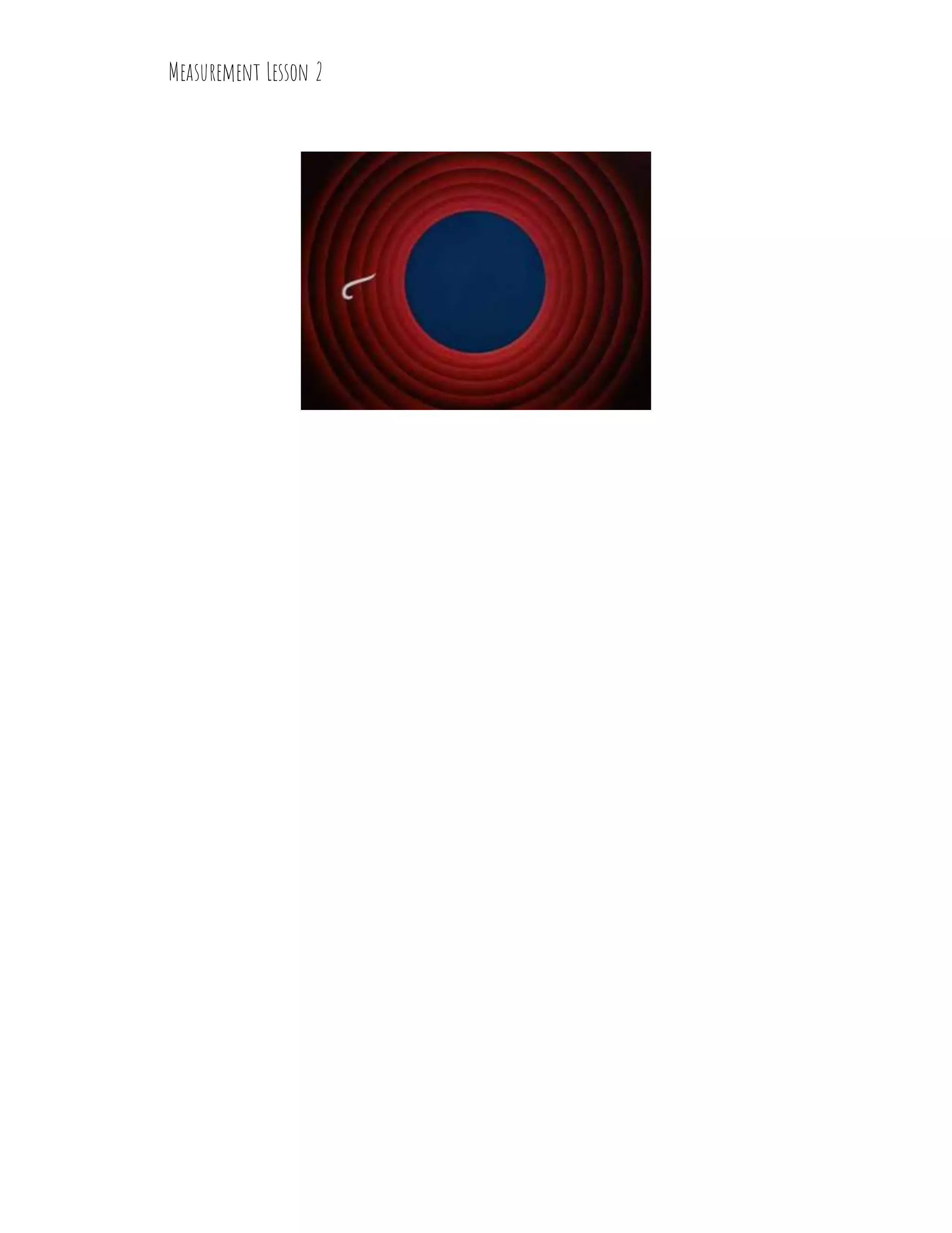 Measurement Lesson 2