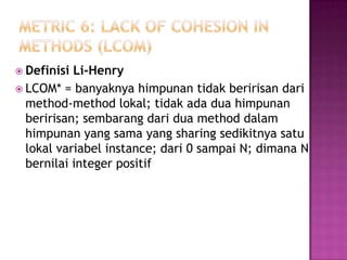 Matrix 4 : Class between objects