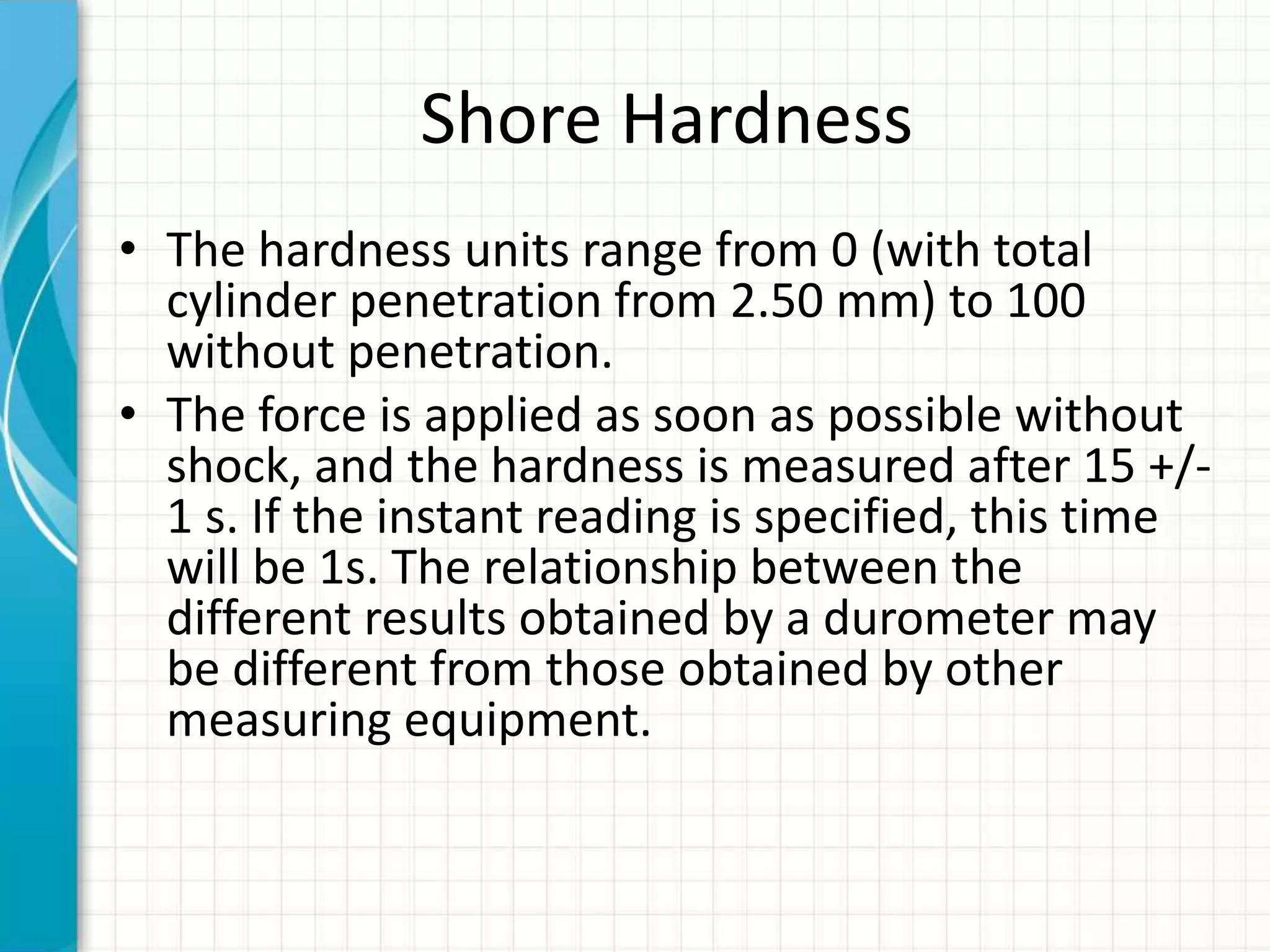 Measurement of hardness PPT