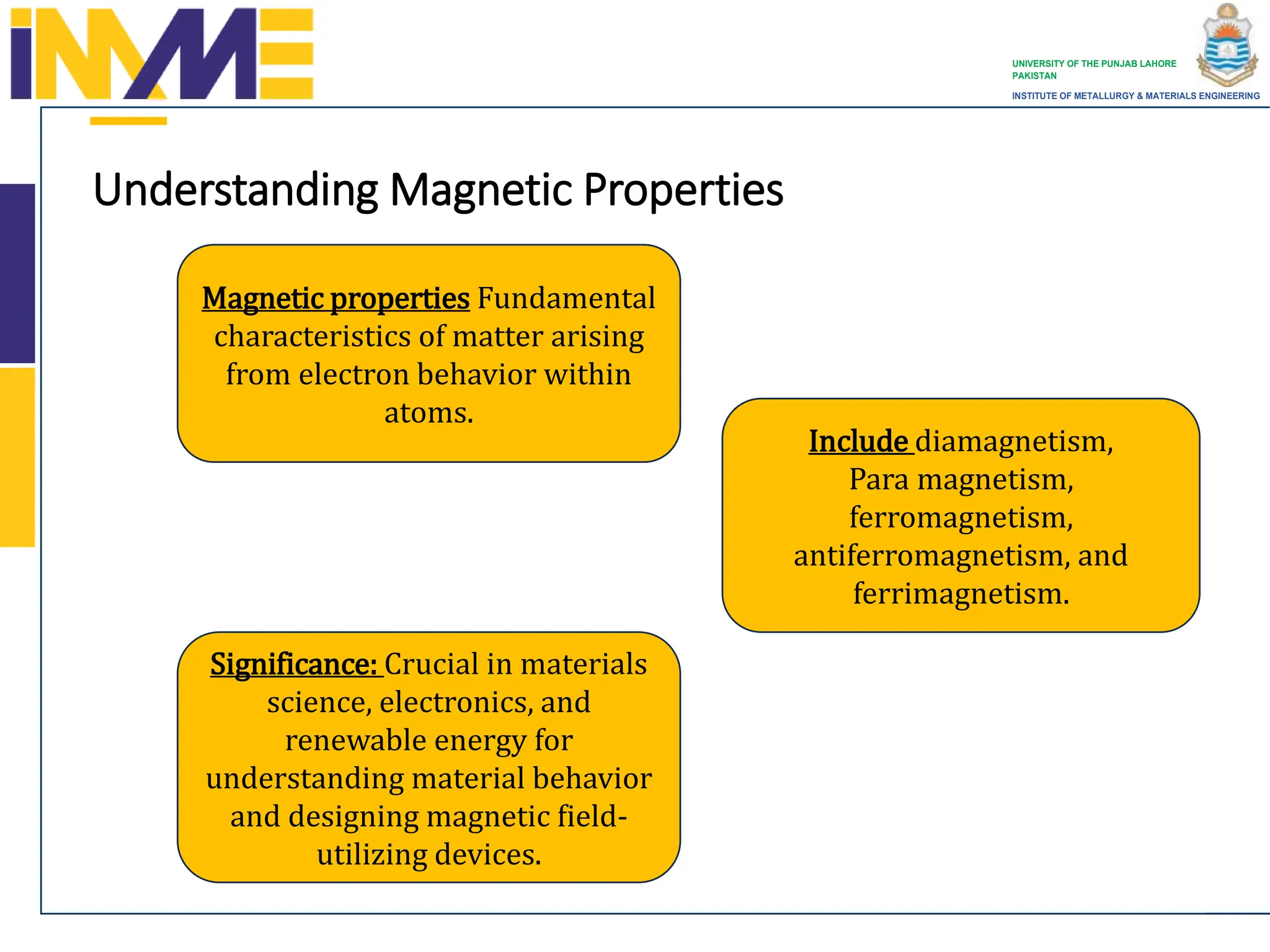Measurement of Magnetic properties of materials | PPTX