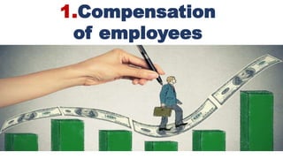 1.Compensation
of employees
 