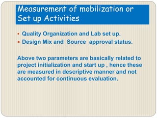 Measurement of project quality performance | PPTX