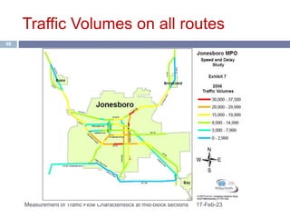 Measurement of Traffic Flow Characteristics at mid-block sections ...