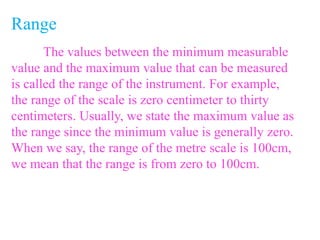 Measurements | PPTX