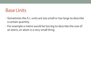 Grade 9 U0-L3 - Measurement | PPTX