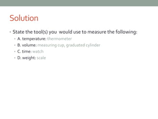 Grade 9 U0-L3 - Measurement | PPTX